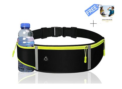 AARYAA Reflecterende Runningbelt Met Bidonhouder