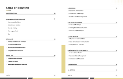 AARYAA Ultimate Guide to Running, Cycling, Swimming, and More! (ENG Version)